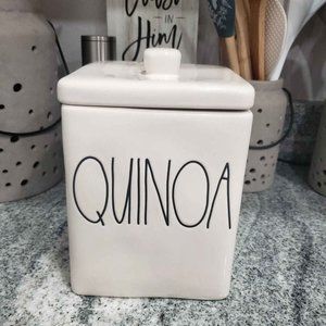 Rae Dunn "Quinoa" White Canister Collection